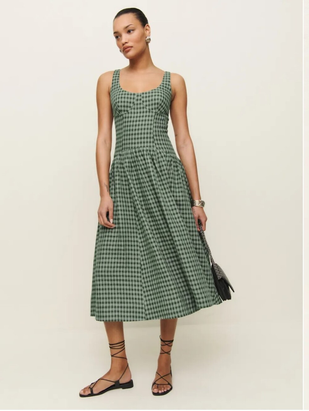 Reformation Roslyn Linen Dress